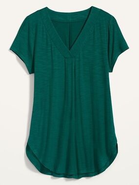 Old Navy Loose Luxe V-Neck Tunic T-Shirt